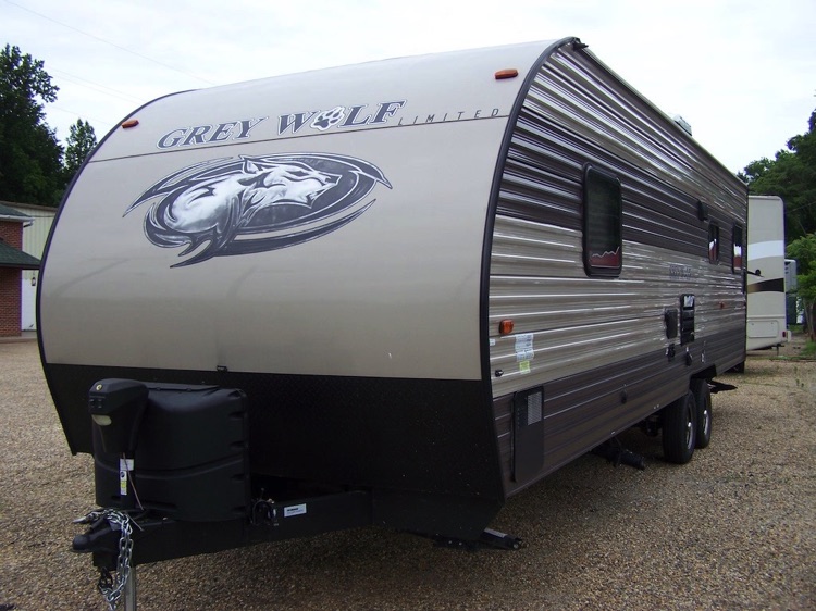 2018 Forest River Grey Wolf 26RR Toy Hauler